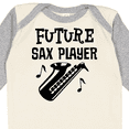 thumbnail image 4 of Inktastic Future Saxophone Player Sax Music Boys or Girls Long Sleeve Baby Bodysuit, 4 of 5