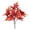 #A01-Orange Yellow, variant on Faux Maple Leaf Bushes Shrubs 15.35In Artificial Fall Leaves Stems, Silk Fake Branches for Vase, Home Kitchen Thanksgiving Halloween Festival Party Decor