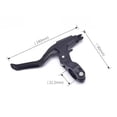 thumbnail image 4 of Ultra Light Brake Handle Levers V Brake/Disc Brake Handle Brake Aluminum Alloy Mountain Hydraulic Bicycle Disc Brake Set, 4 of 8