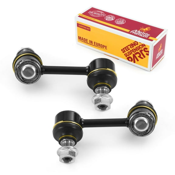 Metrix Premium Chassis Parts - Left & Right Rear Sway Bar Stabilizer End Link Kit Fits 2013-2018 Hyundai Santa Fe AWD, Santa Fe Sport AWD, 2014-2015 Kia Sorento AWD, K750665, K750664