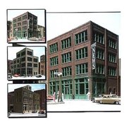 HO KIT DPM Victorian Store Bldg Multi-Colored