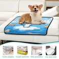 thumbnail image 6 of IAUYY Washable Pee Pads for Dogs Medium+Large Absorbent and Leak-Proof Non-Slip Reusable Puppy Pee Pads for Dogs Applicable to Playpen Potty Crate Wearing A Red Hat, 6 of 7