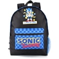 thumbnail image 2 of Sonic the Hedgehog Boys Black Backpack, 2 of 6
