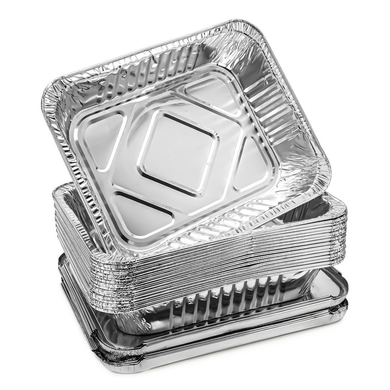 Aluminum Pans with Lids 9x13 Disposable Foil Pans [25-Sets] Heavy-Duty Baking  Pans, Half-Size D - Bakeware, Facebook Marketplace