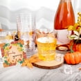 thumbnail image 6 of JoyMoreHome Tableware Set 25Pcs Fall Pumpkin Disposable Thanksgiving Party Decorations, Paper Plates Paper Cups Napkins for Thanksgiving Party Home Supplies, 6 of 6
