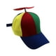thumbnail image 4 of Gorra de béisbol con hélice, novedosa gorra de helicóptero unisex desmontable, sombreros de disfraz Ala azul para niños, 4 of 9