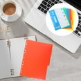 thumbnail image 3 of Miangastore 1 Set Household Notebook Dividers Office Tab Dividers Convenient Binder Tabs Book Accessory (Number 1-5), 3 of 9