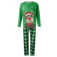 thumbnail image 2 of Meihuid Holiday Family Matching Pajamas Christmas Pjs Set Long Sleeve Tops Xmas Pajamas Pant Cute Family Jammies, 2 of 10