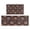 Pioneer Flower Floral-1, variant on Pioneer Flower Floral Print Pattern Kitchen Rugs Sets Of 2, Anti Fatigue Non Slip Washable Floor Mats for Kitchen Sink Laundry, 17X30 Inch 17X47 Inch