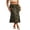 Green, variant on LMLYSoH Women's Long Floral Skirts Fashionable High Waisted Bodycon Going Out Fish Tail Mesh Skirt