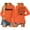 Orange, variant on Luowei Christmas Soft Pullover Coat, Pink Winter Thermal Christmas Hoodies, Senior 2025 Sweatshirt Women Class Of 2025 Long Sleeve Pullover Casual Crewneck Tops Graduation 2025 Shirt, XXL