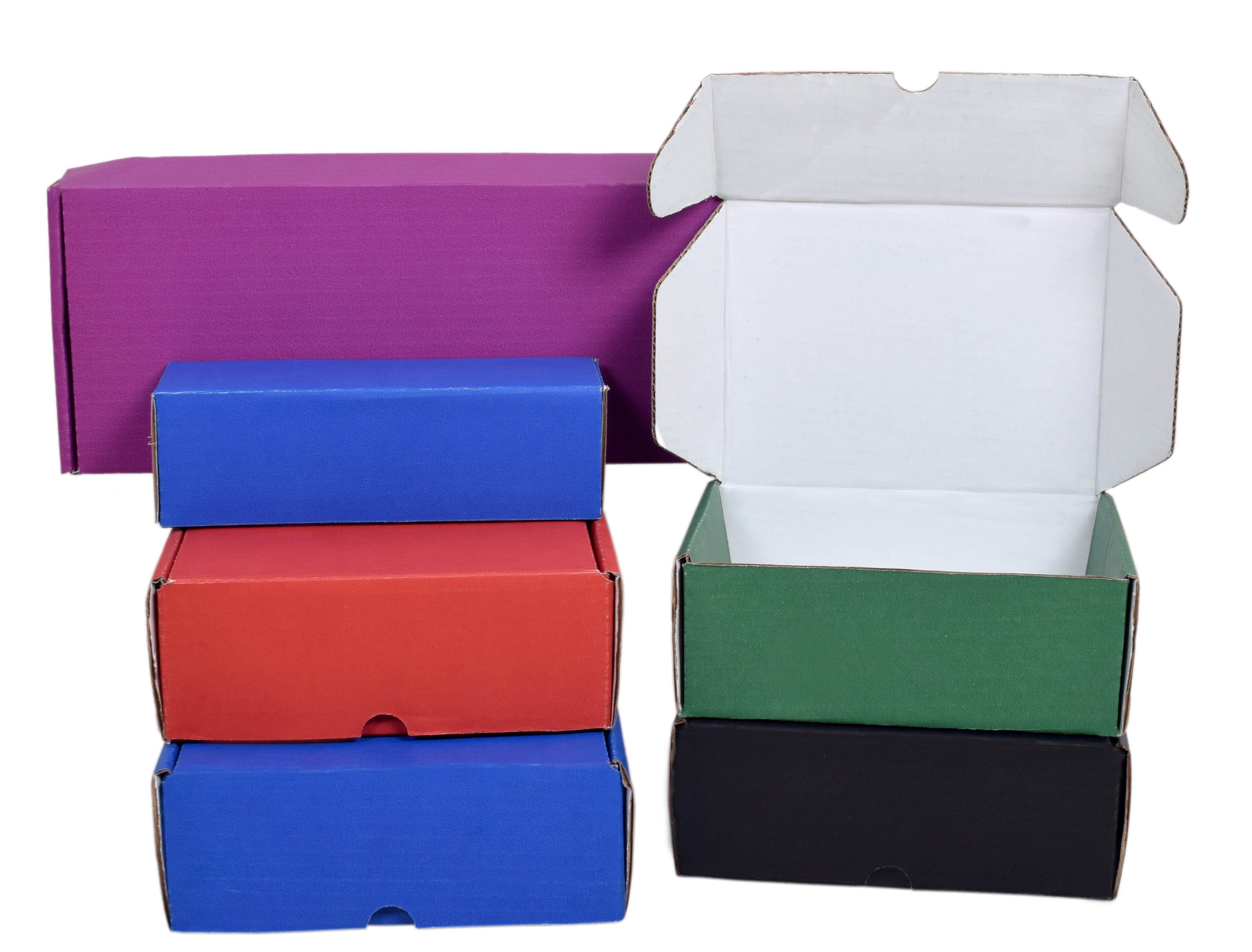 Ucanpack Corrugated Red Mailer Box ECT-32 Medium Heavy Duty Moving Box , 9 x 6¼ x 2" - 50 Pcs
