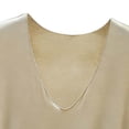 thumbnail image 4 of ZVNAΖH Women's Plus Size Modal Tank Top, V-Neck Ruffle Hem Sleeveless Summer Layering Tops Undershirt, M-5XL, 4 of 5