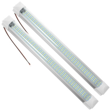 Green LongLife 12V LED Rectangular Porch Light with White Base ...