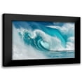 thumbnail image 1 of Montero, Daniel 24x17 Black Modern Framed Museum Art Print Titled - When the ocean turns into blue fire, 1 of 5