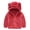 Red, variant on 9M-5Y Todder Newborn Ears Hooded Fleece Jacket Solid Color Warm Coat Boys Girls Zipper Winter Tops Outerwear