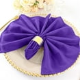 thumbnail image 5 of Balsa Circle 5 Pieces 20" Polyester Fabric Napkins Purple, 5 of 8