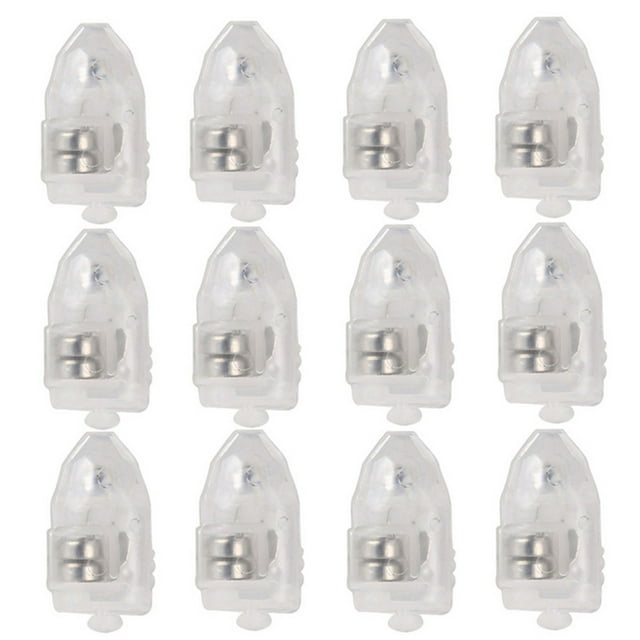 50 luces LED superbrillantes para globos, mini luces de fiesta para farolillos de papel (rojas)