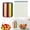 Multicolor, variant on Stainless Steel Cocktail Picks Set,10PCS/Set Reusable Garnish Skewers with Holder,4.25" Long,1Set,Rainbow
