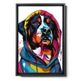 thumbnail image 2 of Hudo Wall Art - Funny Dog Canvas Poster for Kids' Room - Entlebucher Mountain Dog colorful art print, Canvas Painting Puppy Artwork, Watercolor Artwork Print For Bedroom, 2 of 5