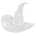 thumbnail image 5 of VZQI Women's Witch Hat Adult Ruched for Halloween Costume Accessories, 5 of 6