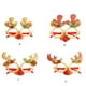 thumbnail image 2 of Inteprter Marco de gafas de Navidad Festival Comedor en casa Oficina Decoración linda Foto Prop Anteojos Adorno para niños Niños Kits de decoración para fiestas Animal rojo, 2 of 6