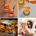 thumbnail image 5 of Set Of 7 Heatproof Silicone Coasters Nonslip Absorbent Cup Mats Heat Resistant Pad For Dining Table Decoration, 5 of 8