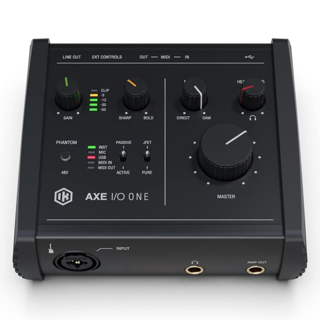 Interfaz de audio IK Multimedia AXE I/O One USB para guitarra