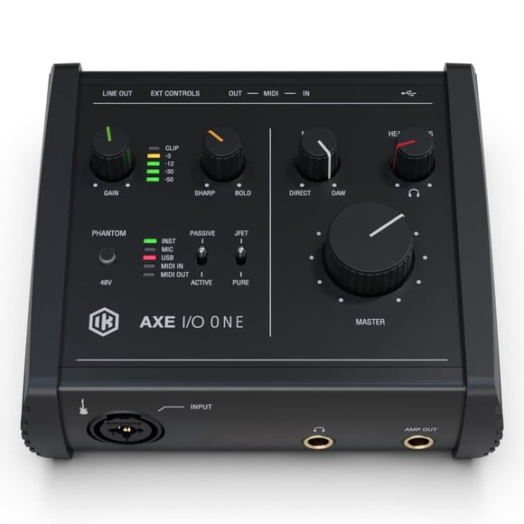 Interfaz de audio IK Multimedia AXE I/O One USB para guitarra