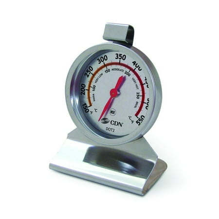 

CDN DOT2 ProAccurate Stainless Steel Large Dial Oven Thermometer