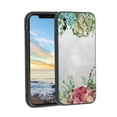 thumbnail image 1 of Compatible with iPhone XS Phone Case, Flowers-11 Case Men Women, Flexible Silicone Shockproof Case for iPhone XS, 1 of 1