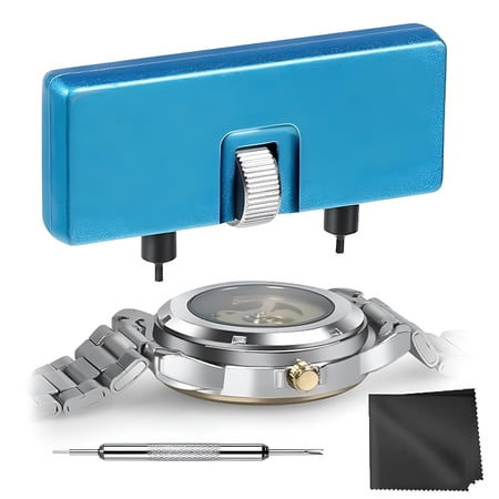 DESIGNICE Watch Battery Replacement Kit with Opener,Spring Bar Tool