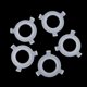 thumbnail image 2 of 5Pcs/set E27 To E14 Lampshade Lamp Light Shades Socket Reducing Ring Adapter Washer White Lamp Covers Accessories, 2 of 5