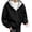 (NEW22)Black, variant on Men's Oversized Full Zip Hoodie Casual Daily Wear Trendy Plus Size Drop Shoulder Streetwear Jacket Loose Fit Comfort Coat