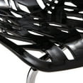 thumbnail image 7 of Modern Asbury Dining Chair with Chromed Legs, Set of 2 - Black, 7 of 7