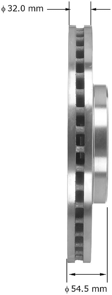 Bendix PRT5869 Premium Brake Rotor