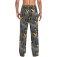 thumbnail image 2 of GZHJMY Pajama Pants for Men - Monster Truck Blue, Loose Lightweight PJs Lounge Sleep Bottoms with Pocket Drawstring, Medium, 2 of 7