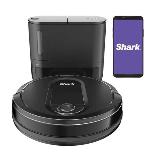Shark Ninja Robot Vaccum self-empty base, self-cleaning brushroll