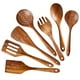 thumbnail image 1 of Juego de utensilios de cocina Renawe de madera de acacia, 7 piezas, para cocina, 1 of 7