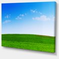 thumbnail image 2 of Panorama de Prairie Verte - Impression sur Toile Paysage, 2 of 4