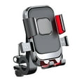 thumbnail image 2 of Bike Phone Mount under $5! CQCYD Motorcycle Phone Mount,Universal Bike Handlebar Holder,Shockproof Bicycle Phone Cradle for Outdoor Riding,Navigation GPS Holder for Smartphones,Cycling Accessories, 2 of 9