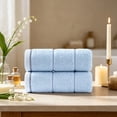 thumbnail image 6 of AYktou Soft Cotton Wash Cloths, 29.5×13.7 Inch FaceTowels Quick Dry Compact Bath Towel Camping Towel Beach Towel Home Hand Towels, Luxurious Washcloths Sports Gym Towels for Hiking Pool Bath Use, 6 of 7