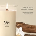 thumbnail image 4 of WoodWick Vanilla Bean Large Hourglass Candle, 4 of 8