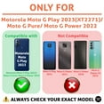 TalkingCase Personalize Custom Phone Case Cover for Motorola Moto G