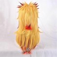 thumbnail image 4 of Demon Slayer Rengoku Kyoujurou Cosplay Party Costume Outfits Halloween Party Anime Set Gifts-yky, 4 of 5