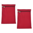thumbnail image 3 of 2 bolsillos laterales para coser con cremallera para chaquetas, abrigos y sudaderas. Rojo L, 3 of 9