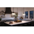 thumbnail image 2 of Urban Ambiance Luxury Farmhouse Pendant, Size: 9-1/4"H x 10-1/2"W, with Vintage Electric Style Elements, Fashion Bronze Finish and Clear Prismatic Shade, UHP2050, 2 of 7