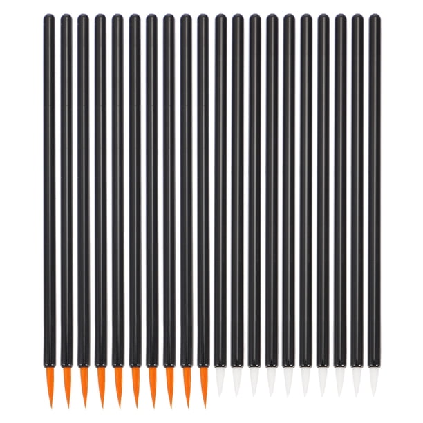 100pcs MASTARA DESABLE MANZA DE MANZA DE LA VARILLA DE VARILLA DE VARILLAS DE EYELASH Cepillo del aplicador delineador