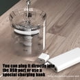 thumbnail image 4 of Dispensador de agua para mascotas Dispensador de agua con filtración de circulación automática Alimentador de agua inteligente para mascotas Bomba de agua silenciosa con flujo de agua Akmoler, 4 of 7