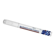Permanent Fabric Pen White Fabric Marker For Drawing on Canvas Jeans Quick Dry Water Resistant Fabric Paint Pen